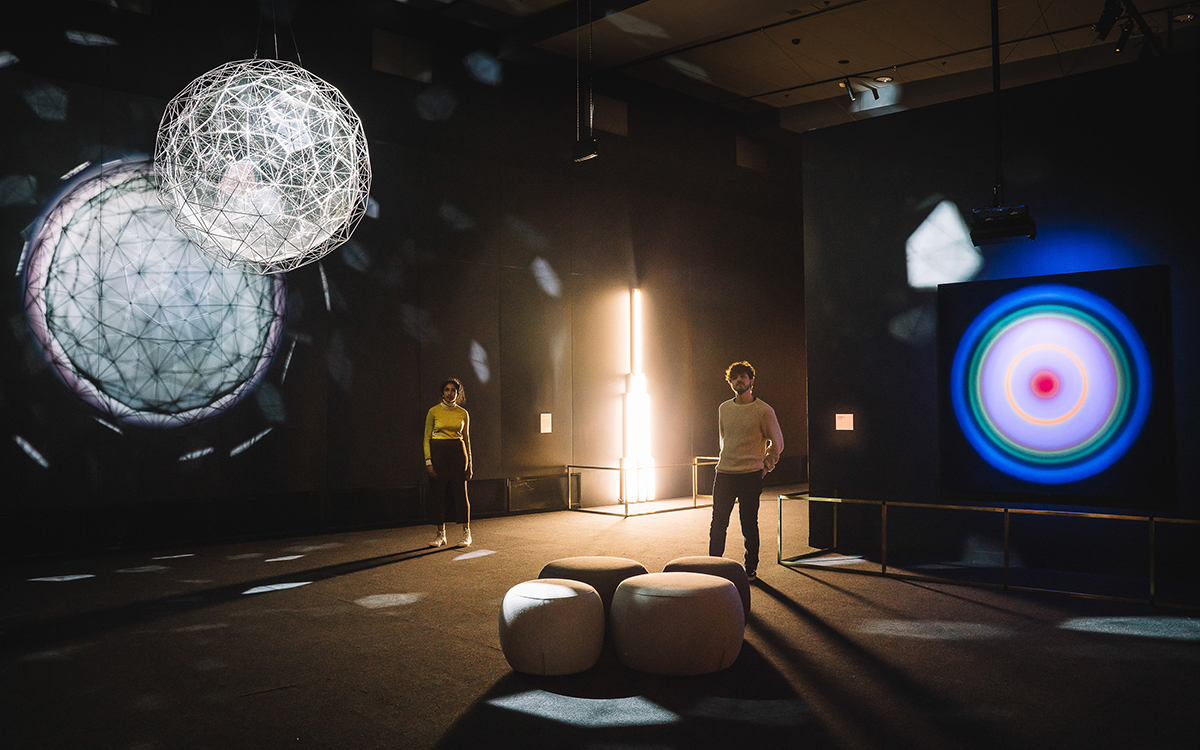 Installation image of <em>Light: Works from Tate's Collection</em> (photo by Phoebe Powell)